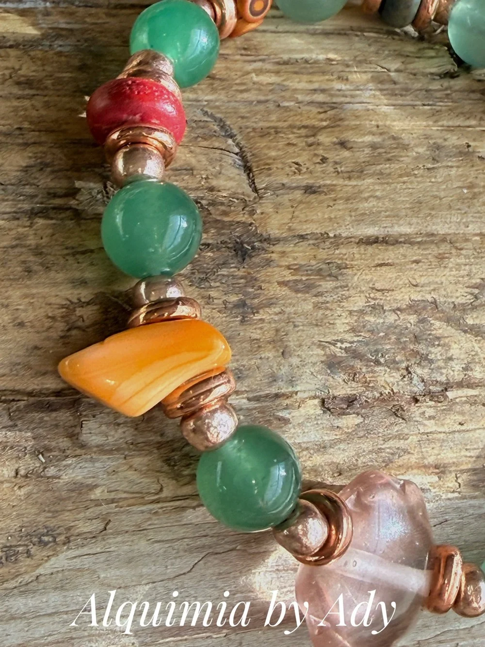 Green Aventurine beaded bracelet/Taurus star stone/libra healing crystal